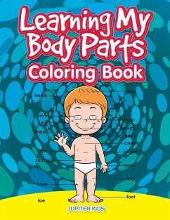 Learning My Body Parts Coloring Book - Jupiter Kids