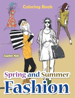Spring and Summer Fashion Coloring Book - Jupiter Kids