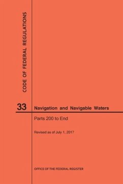 Code of Federal Regulations Title 33, Navigation and Navigable Waters, Parts 200-End, 2017 - Nara