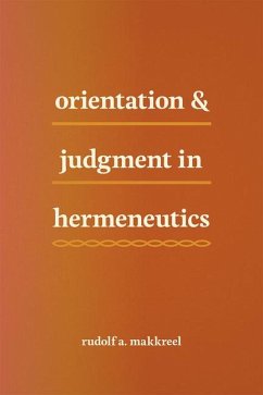 Cover Orientation and Judgment in Hermeneutics