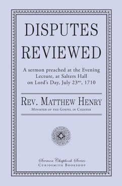 Disputes Reviewed - Henry, Matthew