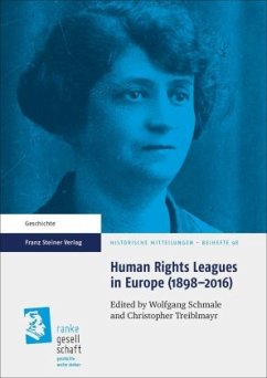 Cover Human Rights Leagues in Europe (1898-2016)