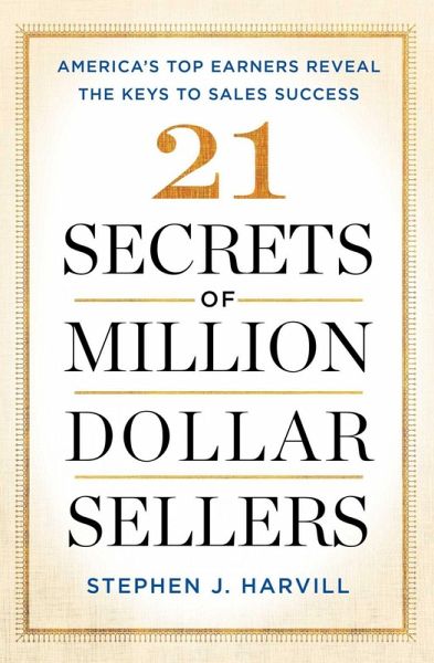 21 Secrets of Million-Dollar Sellers (eBook, ePUB)