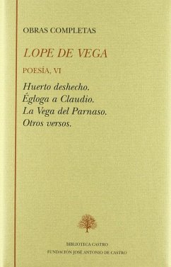 Cover Poesía, VI : Huerto deshecho ; Égloga a Claudio ; La vega del Parnaso ; Otros versos