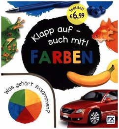 Cover Klapp auf - such mit! Farben