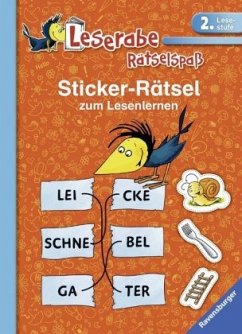 Leserabe: Sticker-Rätsel zum Lesenlernen (2. Lesestufe) - Hofmann, Lena