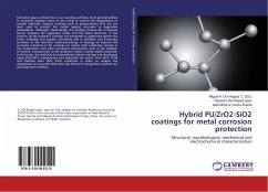 Hybrid PU/ZrO2-SiO2 coatings for metal corrosion protection