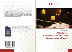 Littérature: Concevoir une situation pédagogique efficace - Benfares, Rachid