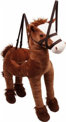 Cover small foot 6326 - Umhänge-Pferd Maxi, mit verstellbaren Trägern