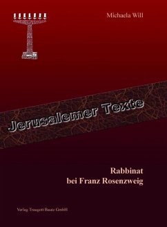Cover Rabbinat bei Franz Rosenzweig (eBook, PDF)