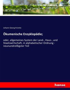 Ökumenische Enzyklopädie; - Krünitz, Johann Georg