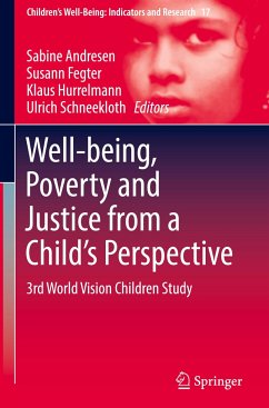 Well-being, Poverty and Justice from a Child¿s Perspective