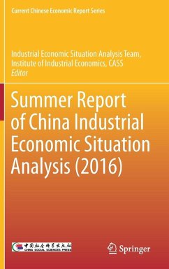 Cover Summer Report of China Industrial Economic Situation Analysis (2016)