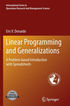 Linear Programming and Generalizations - Denardo, Eric V.