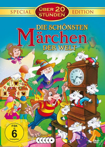 Die schönsten Märchen der Welt DVD-Box auf DVD - Portofrei bei bücher.de