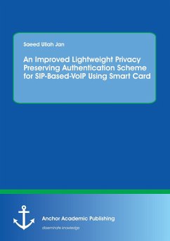 An Improved Lightweight Privacy Preserving Authentication Scheme for SIP-Based-VoIP Using Smart Card - Ullah Jan, Saeed