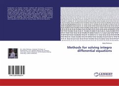 Methods for solving integro differential equations