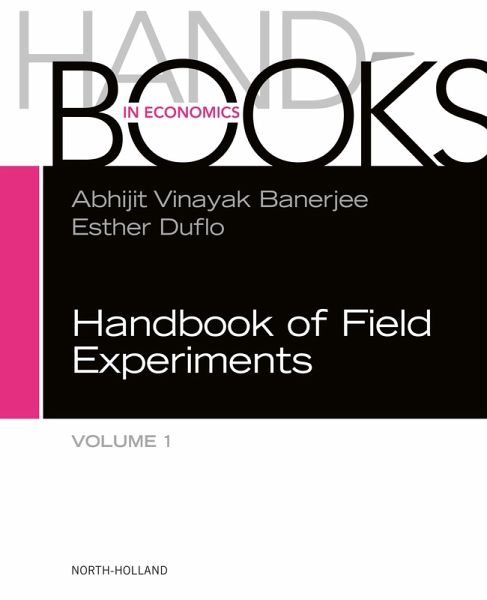 Handbook of Field Experiments (eBook, ePUB) Handbook of Field Experiments (eBook, ePUB)