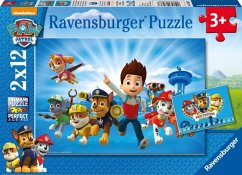 Ravensburger 07586 - Paw Patrol und Ryder, 2x12 Teile, Puzzle