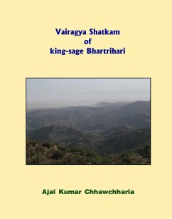 Cover Vairagya Shatkam of king-sage Bhartrihari (eBook, ePUB)