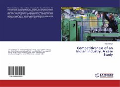 Competitiveness of an Indian industry, A case Study