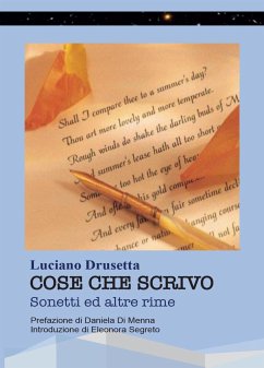 Cose che scrivo - Sonetti ed altre rime (eBook, ePUB) - Drusetta, Luciano