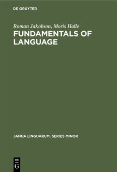 Fundamentals of Language - Jakobson, Roman;Halle, Moris