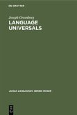 Language Universals