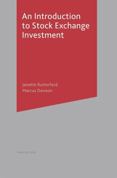 An Introduction to Stock Exchange Investment (eBook, PDF) - Rutterford, Janette; Davison, Marcus