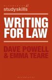 Writing for Law (eBook, PDF)