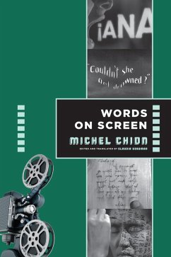 Words on Screen (eBook, ePUB) - Chion, Michel