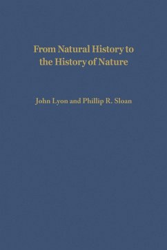 From Natural History to the History of Nature (eBook, ePUB)