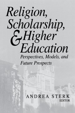 Cover Religion, Scholarship, and Higher Education (eBook, ePUB)
