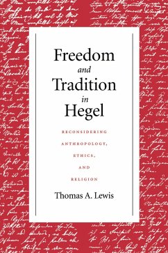 Cover Freedom and Tradition in Hegel (eBook, ePUB)