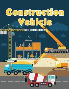 Construction Vehicle Coloring Book - Kids, Coloring Pages for