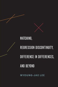 Matching, Regression Discontinuity, Difference in Differences, and Beyond - Lee, Myoung-Jae