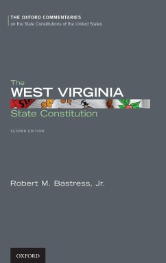 Cover The West Virginia State Constitution