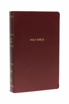 NKJV, Gift and Award Bible, Leather-Look, Burgundy, Red Letter Edition - Thomas Nelson