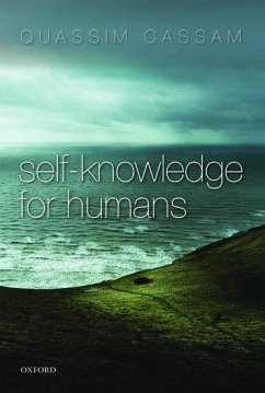 Self-Knowledge for Humans - Cassam, Quassim