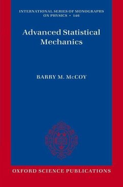 Advanced Statistical Mechanics - McCoy, Barry M.