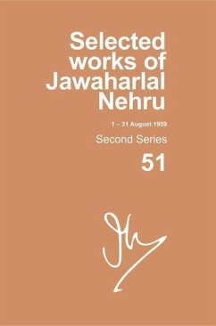 Selected Works of Jawaharlal Nehru (1-31 August 1959) - Palat, Madhavan K