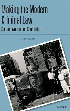 Cover MAKING THE MODERN CRIMINAL LAW CRIM C