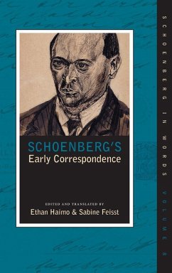 Cover Schoenberg's Early Correspondence