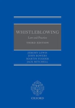 Whistleblowing - Bowers Qc, John; Fodder, Martin; Lewis, Jeremy; Mitchell, Jack