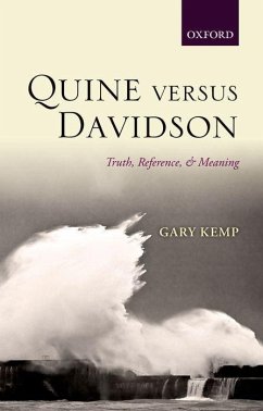 Quine Versus Davidson - Kemp, Gary