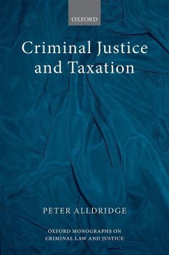Criminal Justice and Taxation - Alldridge, Peter