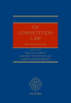 UK Competition Law: The New Framework