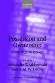 Possession and Ownership: A Cross-Linguistic Typology