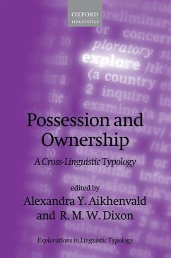 Possession and Ownership: A Cross-Linguistic Typology