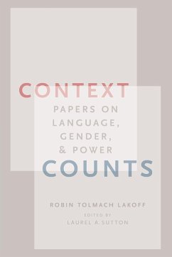 Context Counts - Lakoff, Robin Tolmach